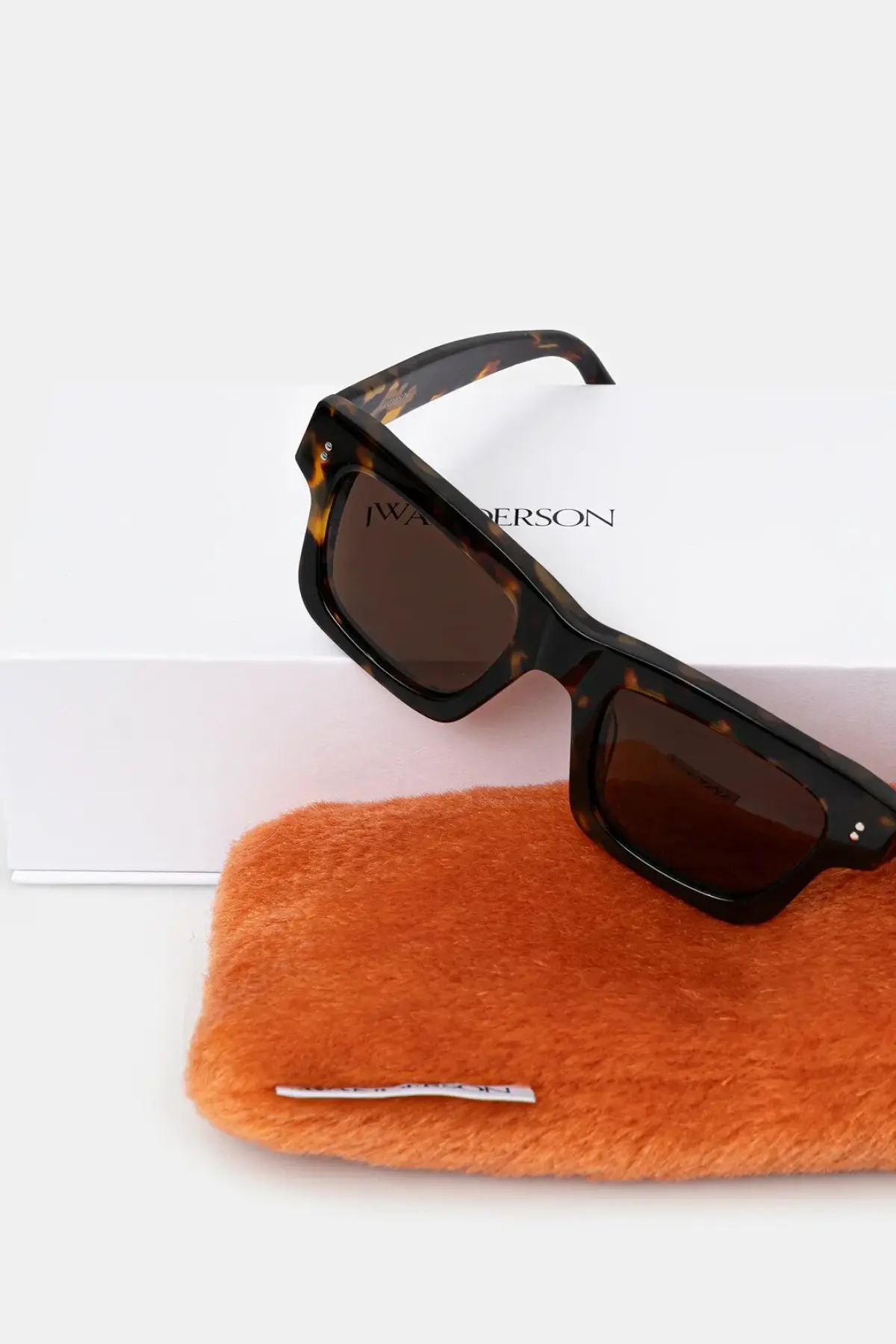 Солнцезащитные очки JW Anderson Jwa02 Rectangle цвет коричневый EW0004.FA0426.685