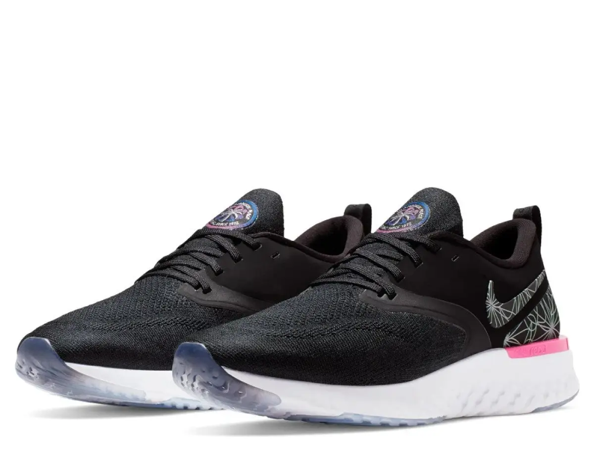 Nike Odyssey React Flyknit 2 GPX M Черно-Серые