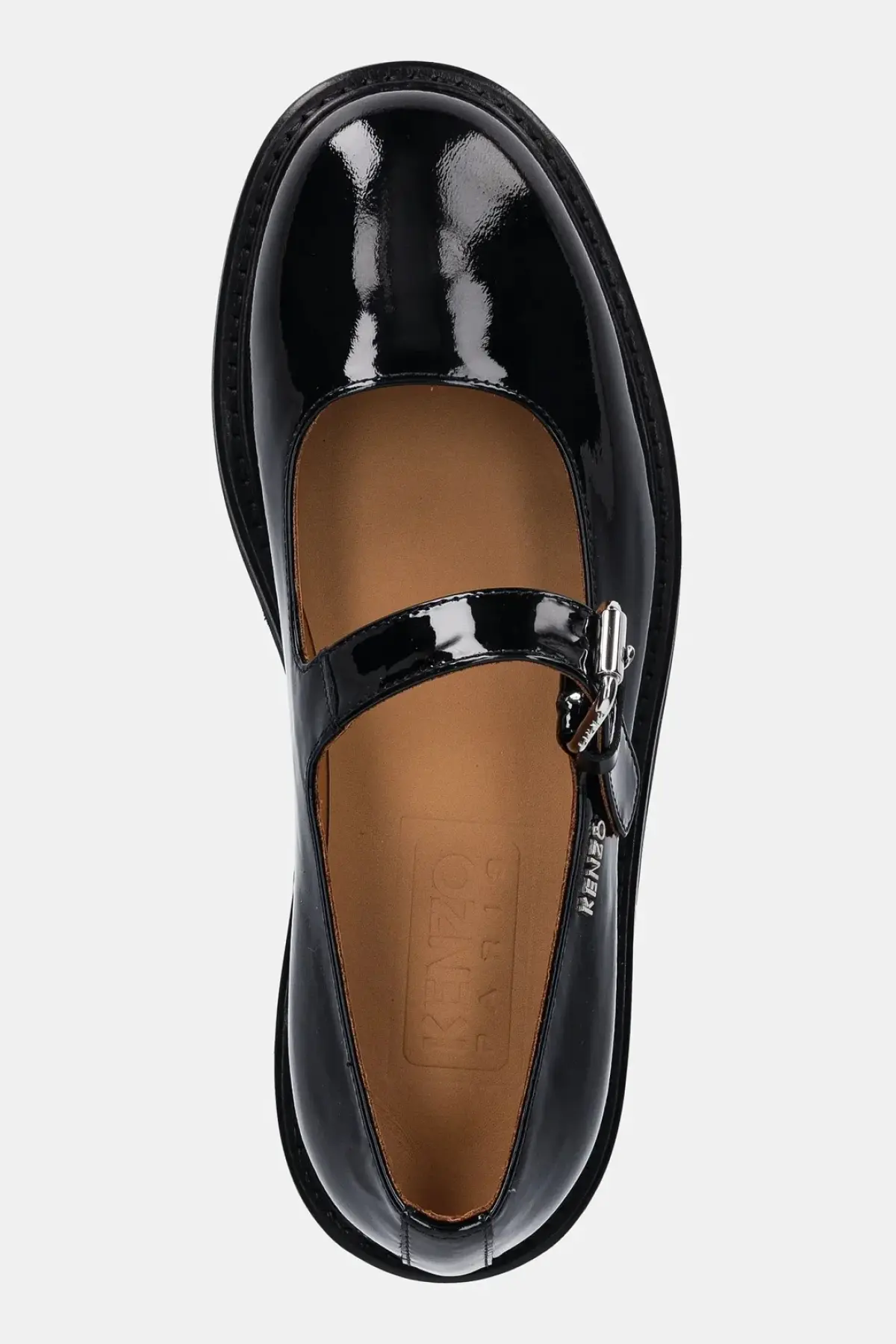 Кожаные балетки Kenzo Meari Mary Jane цвет чёрный FF62BA710L69.99