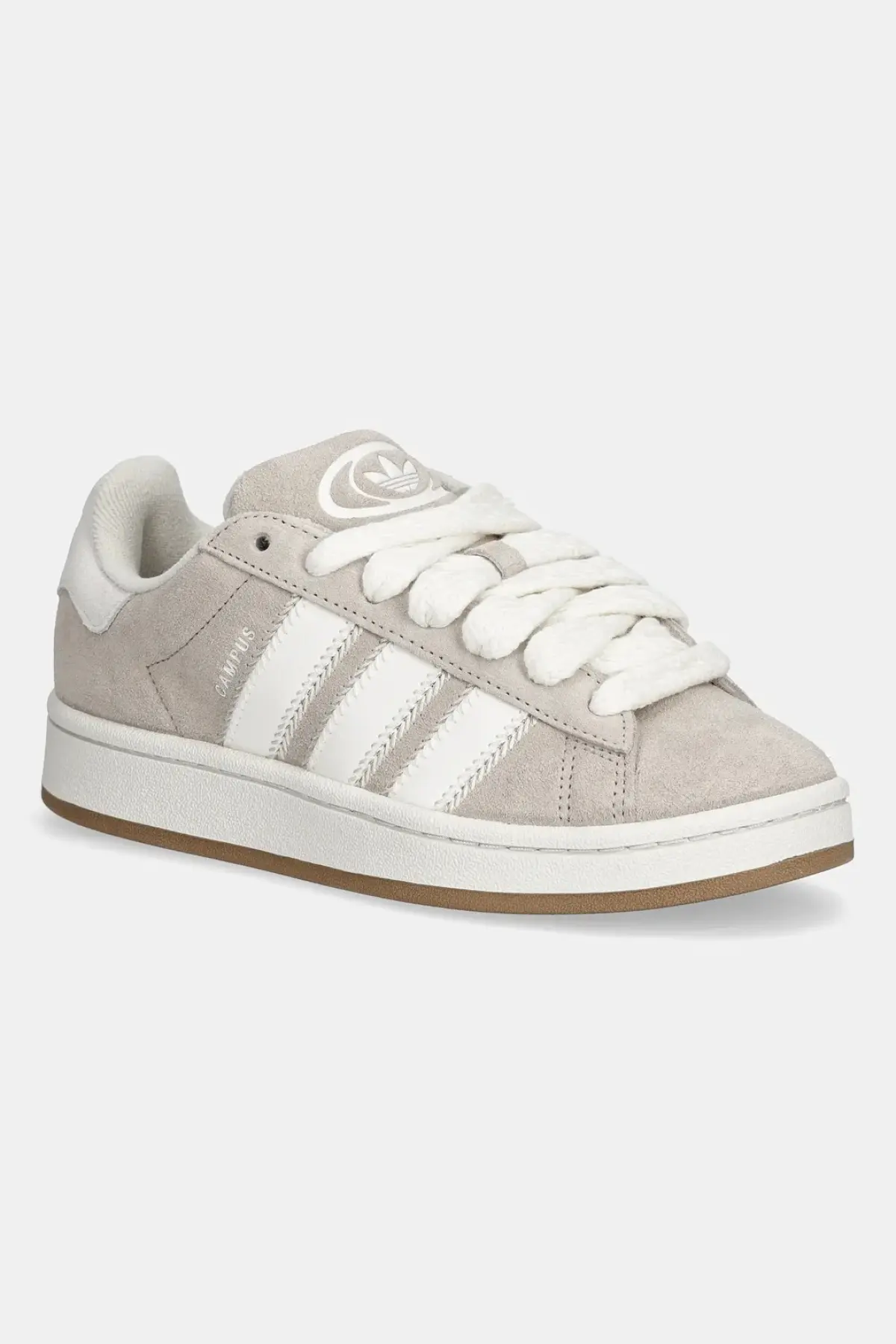 Замшевые кроссовки adidas Originals Campus 00S W цвет бежевый