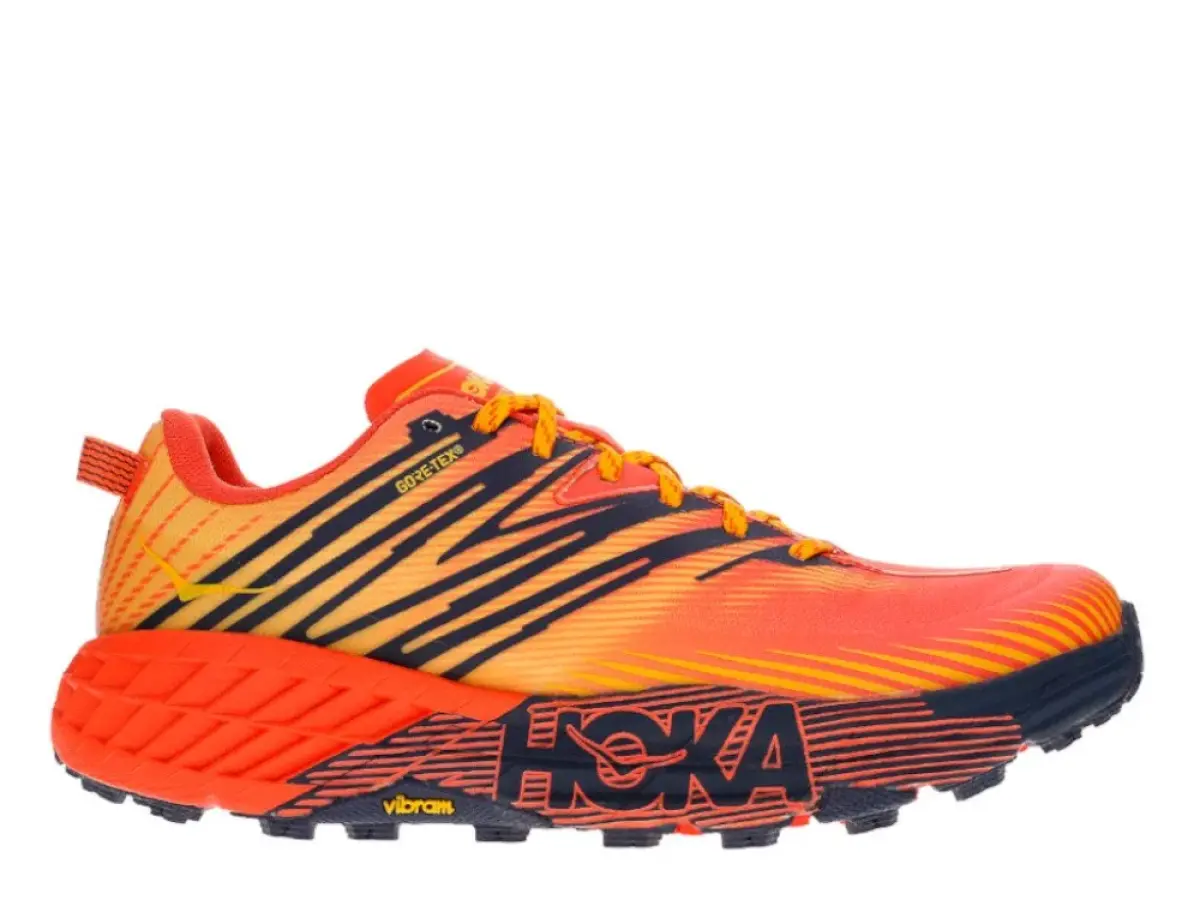 Hoka Speedgoat 4 GTX M Оранжевые