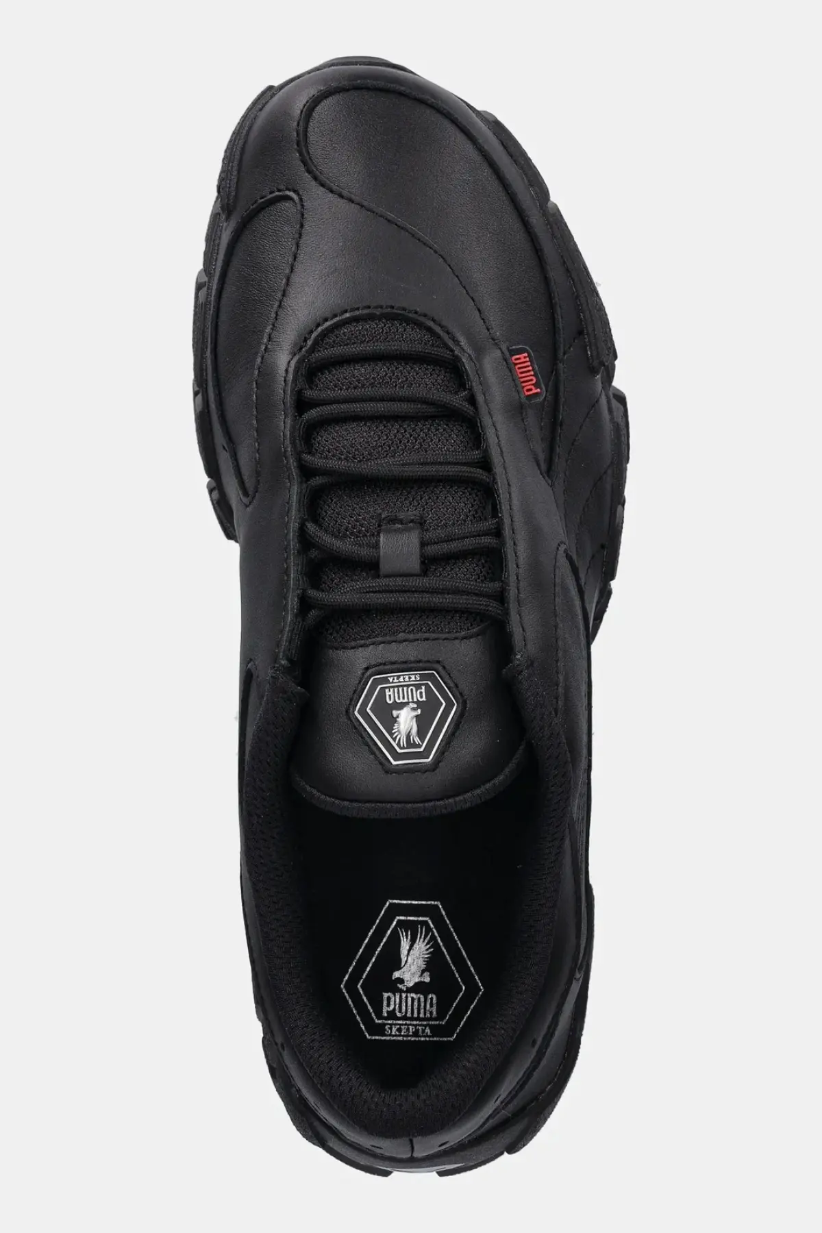 Кожаные кроссовки Puma PUMA x SKEPTA цвет чёрный