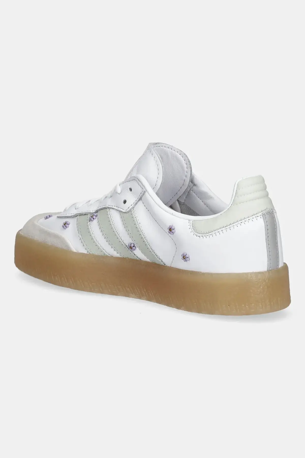 Кожаные кроссовки adidas Originals Sambae W цвет белый