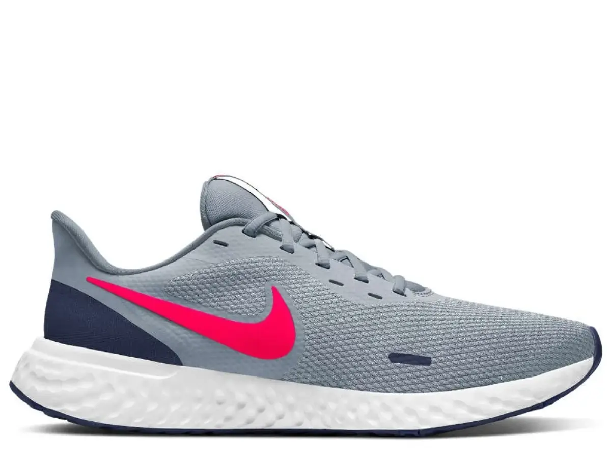 Nike Revolution 5 M Серо-Оранжевые