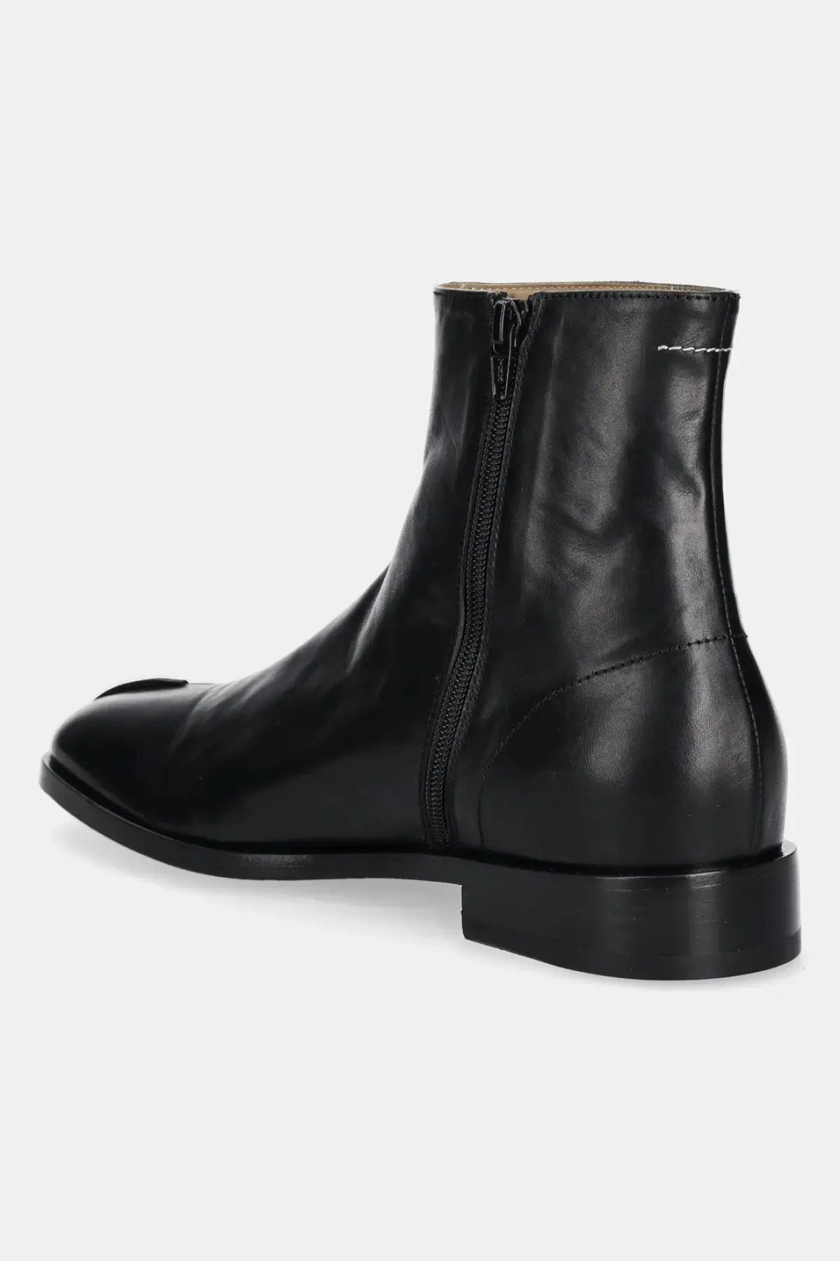 Кожаные ботинки MM6 Maison Margiela цвет чёрный SH1WU0011.P5000.T8013