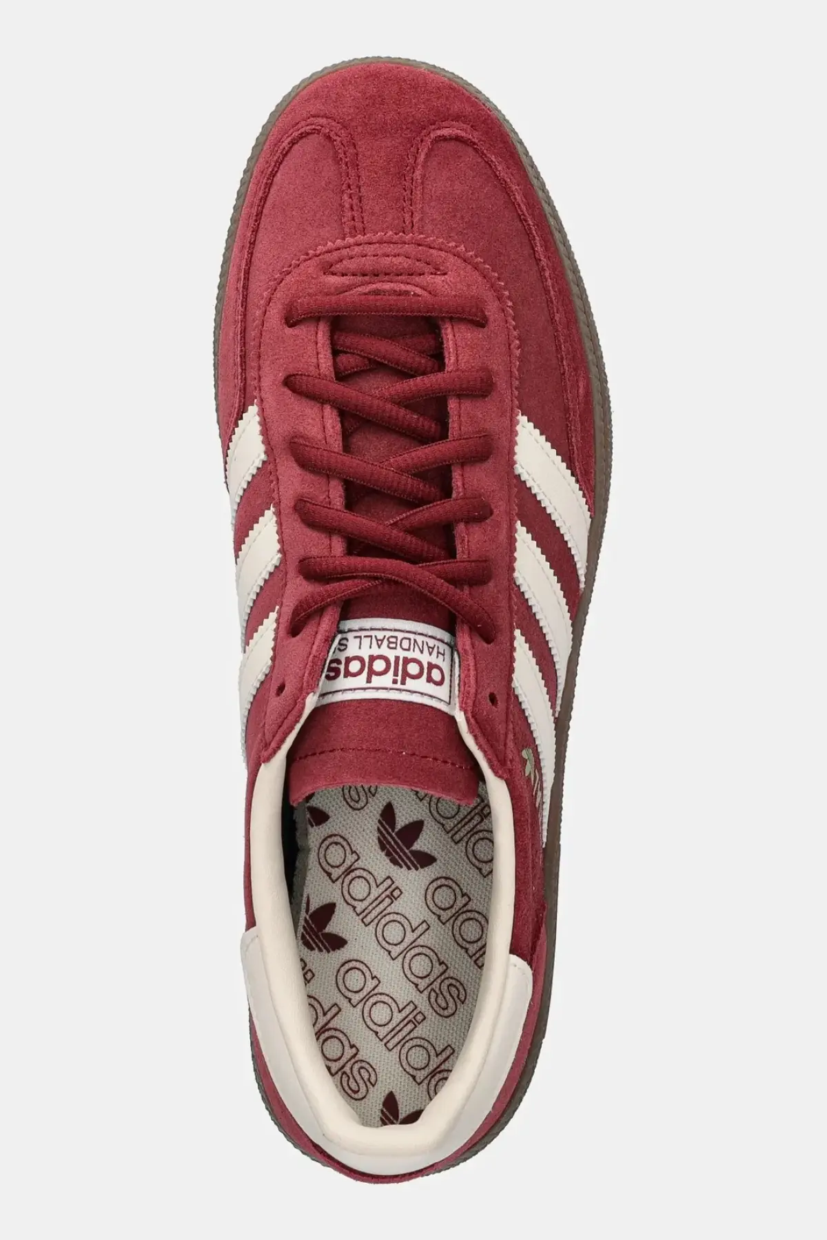 Замшевые кроссовки adidas Originals Handball Spezial цвет бордовый