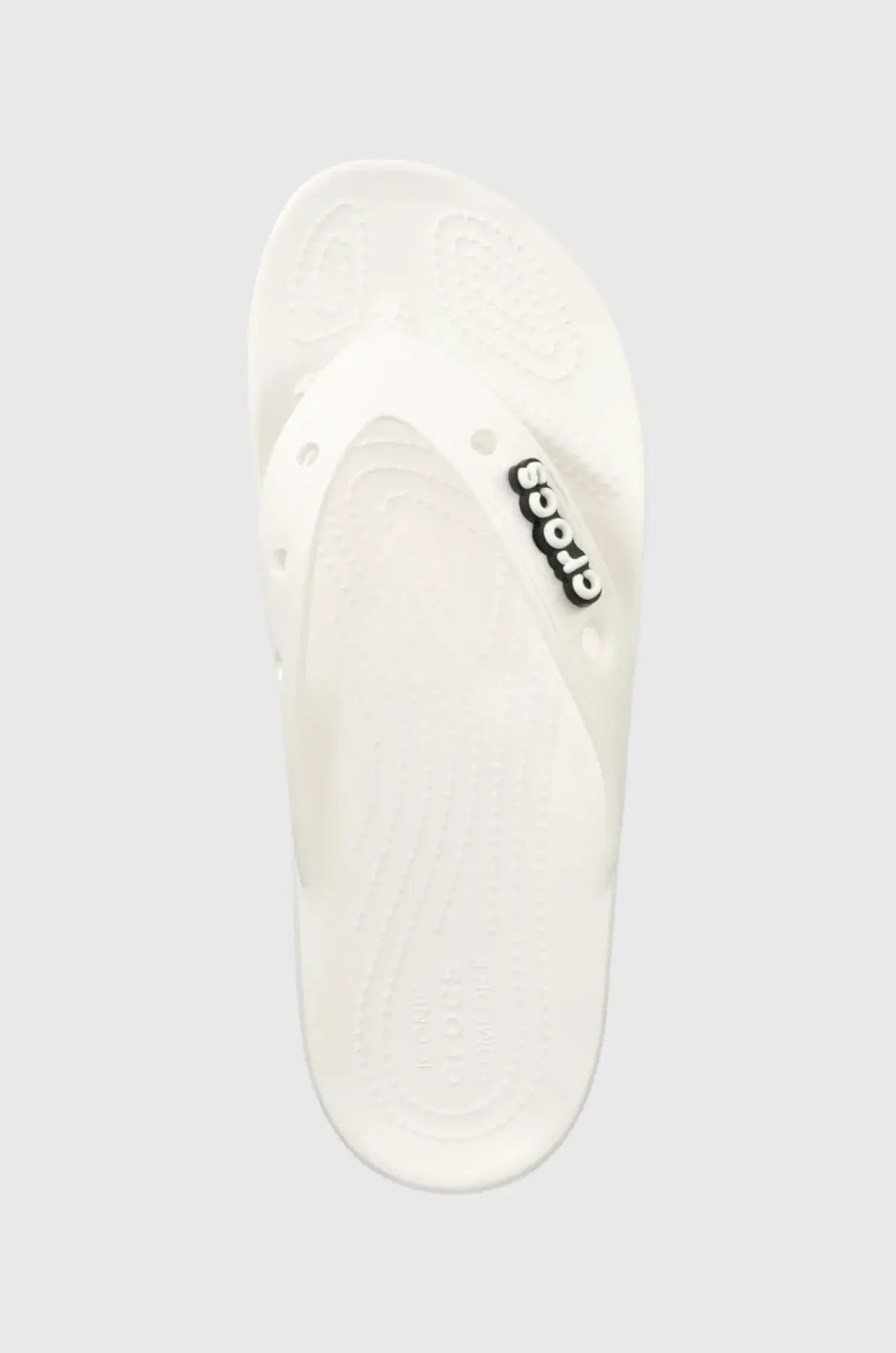 Вьетнамки Crocs цвет белый 207713.100-WHITE