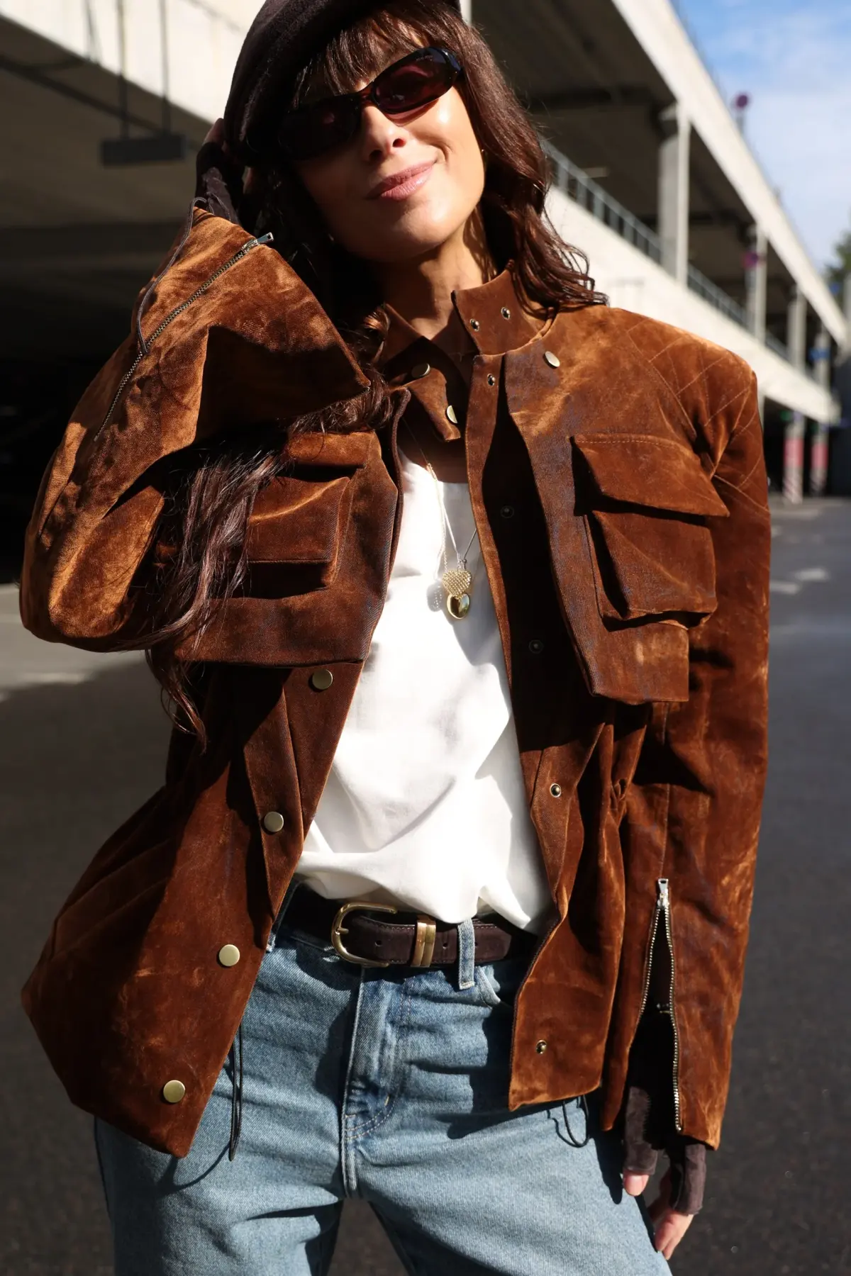 Жакет Tassha Yu Shortcut Jacket Wet Wood