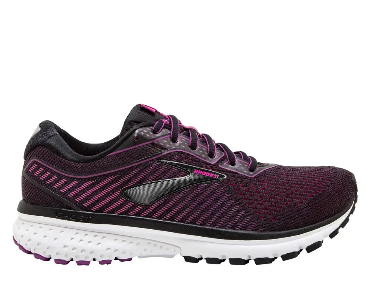 Brooks Ghost 12 W Черно-Фиолетовые
