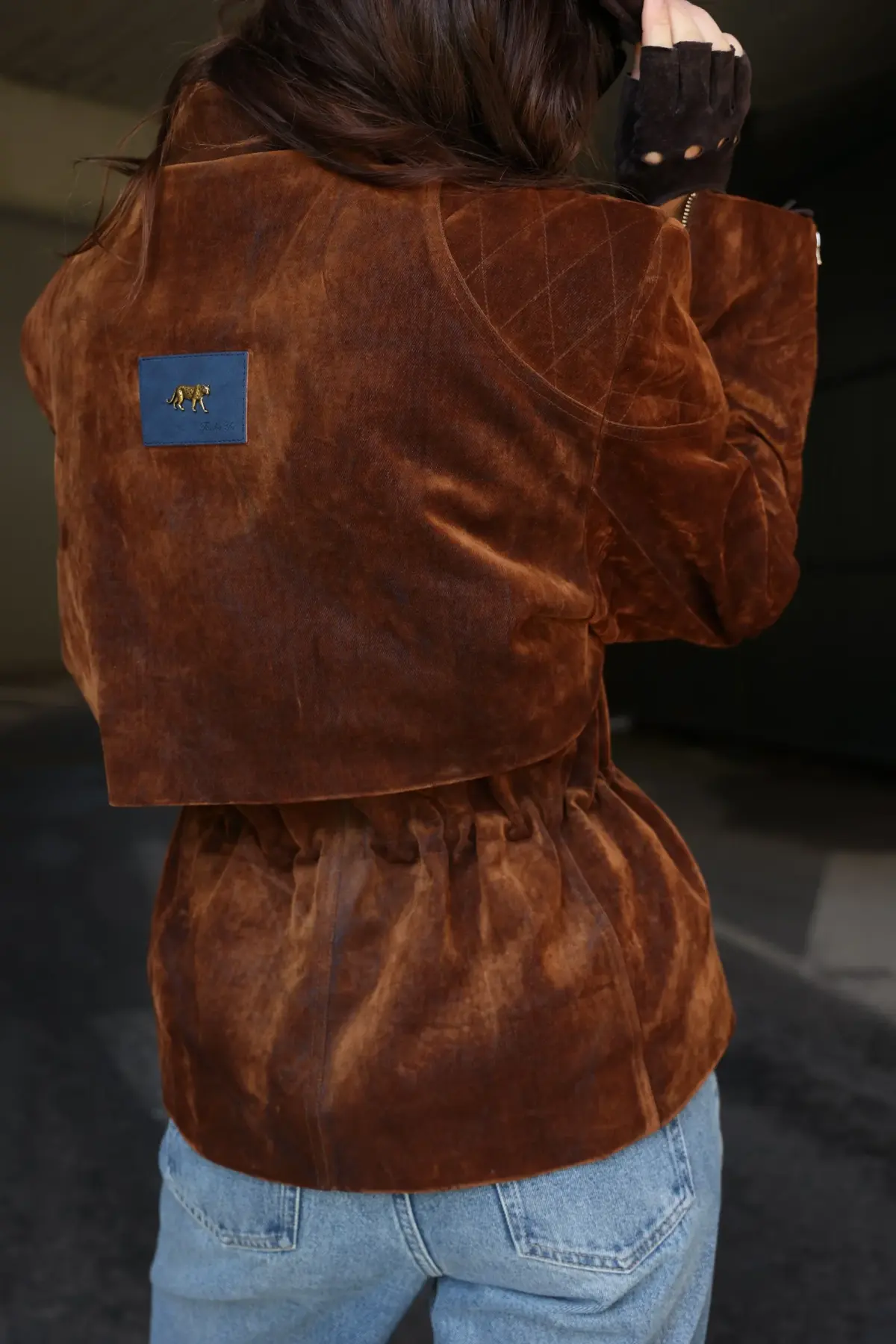 Жакет Tassha Yu Shortcut Jacket Wet Wood