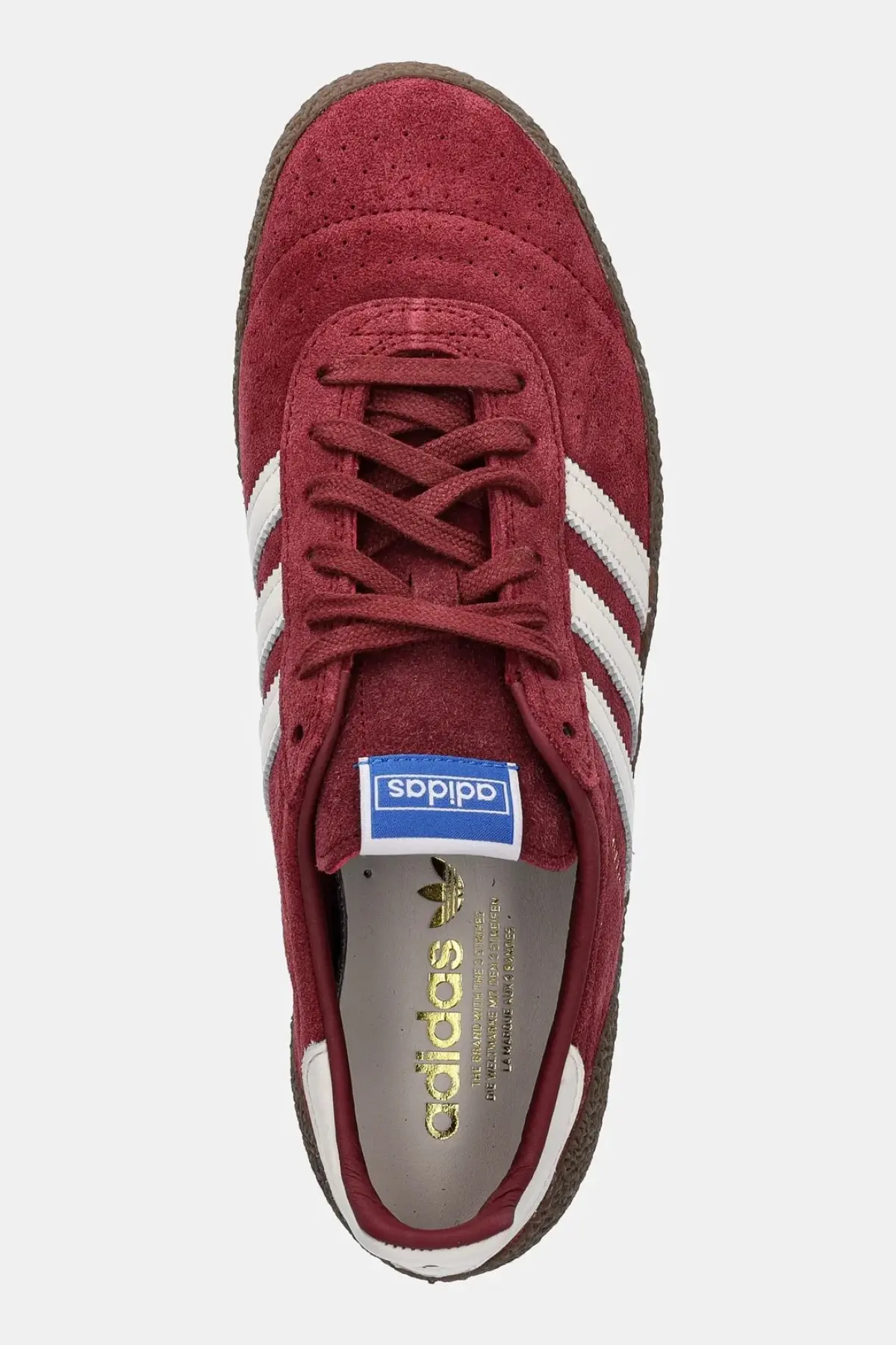 Замшевые кроссовки adidas Originals Montreal 76 цвет бордовый
