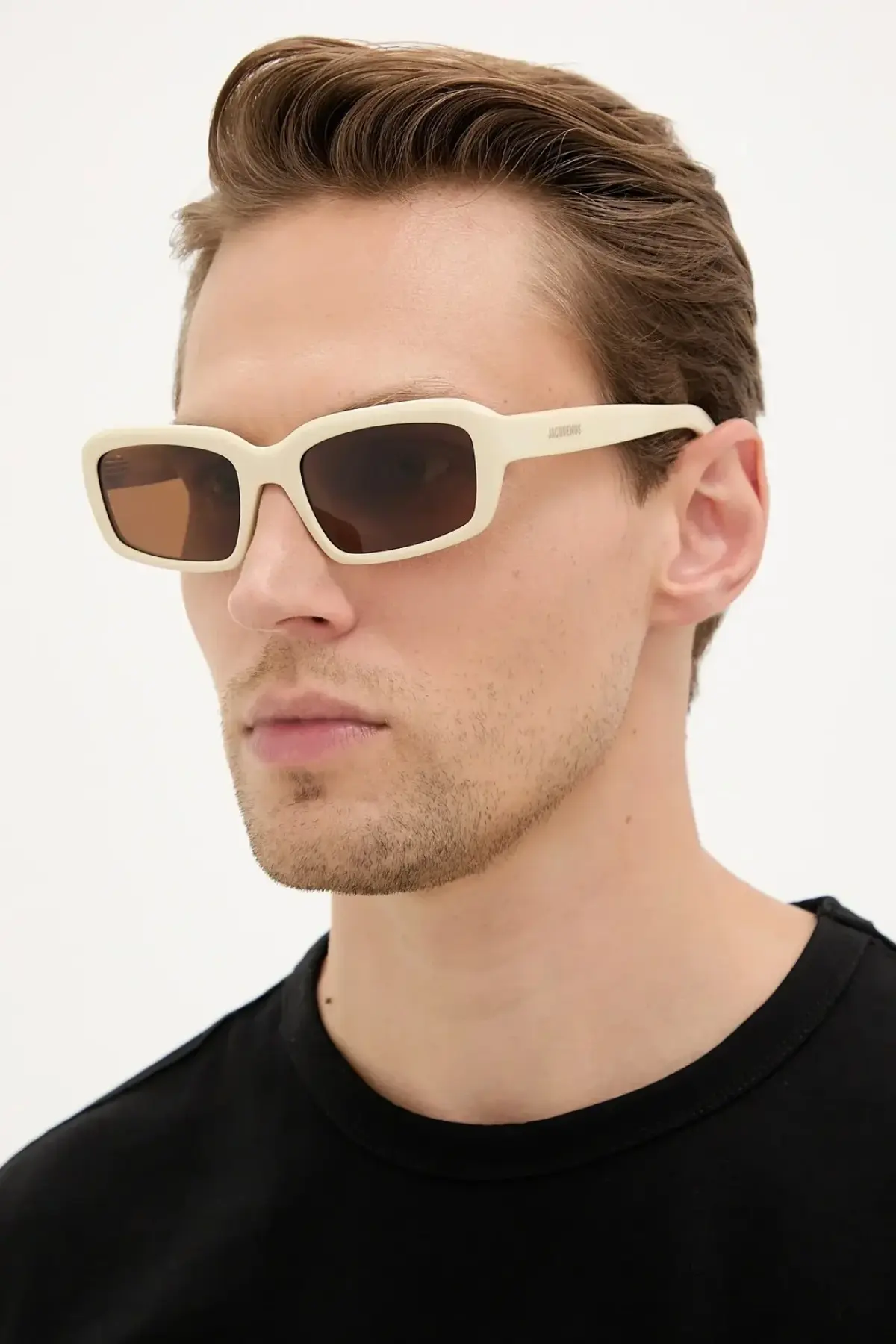 Солнцезащитные очки Jacquemus MARINO цвет бежевый