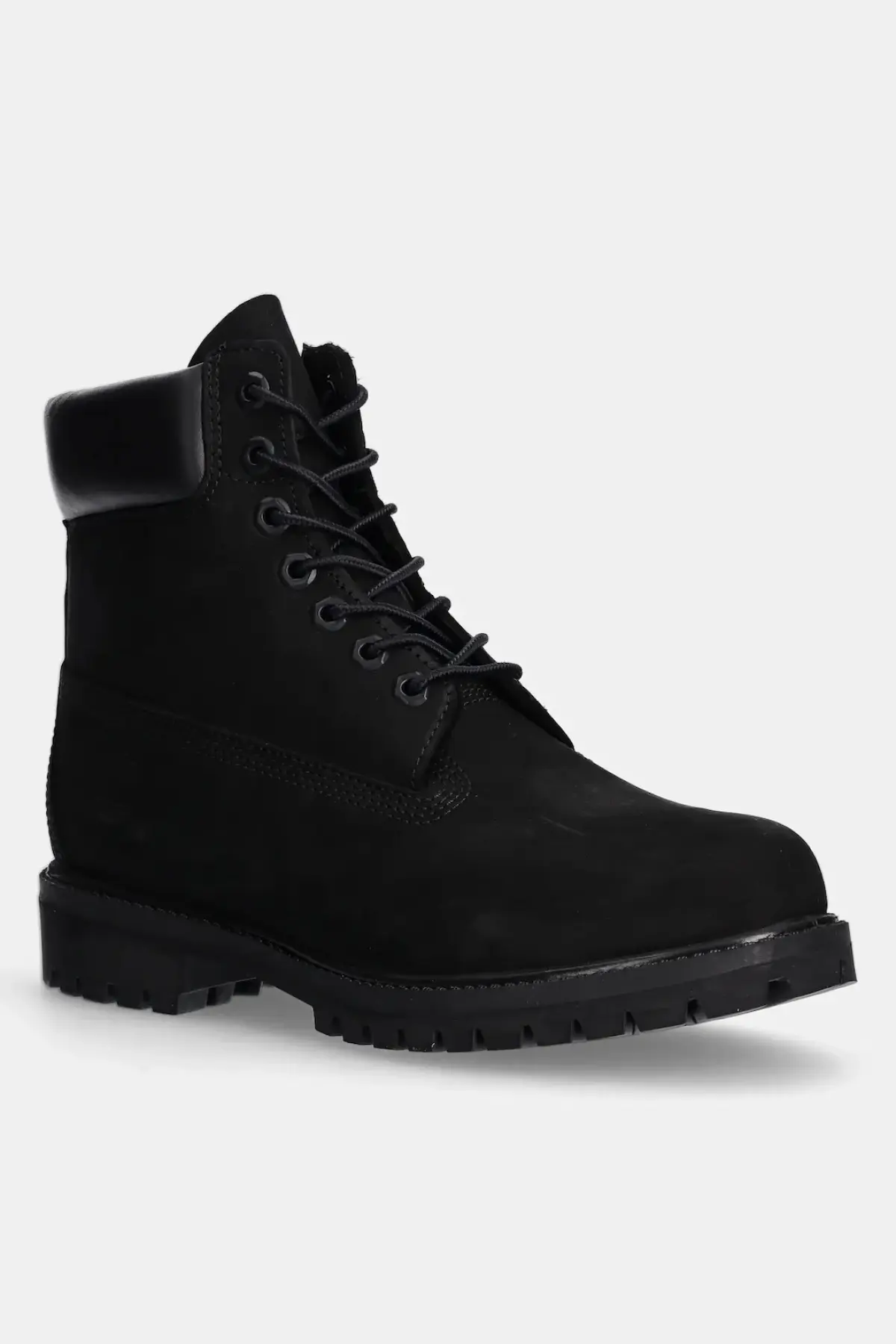 Ботинки из нубука Timberland Premium 6 Inch цвет чёрный