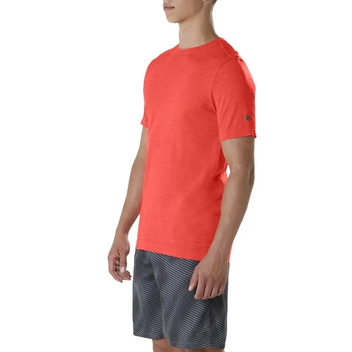 Asics Seamless Short Sleeve Top M Czerwona