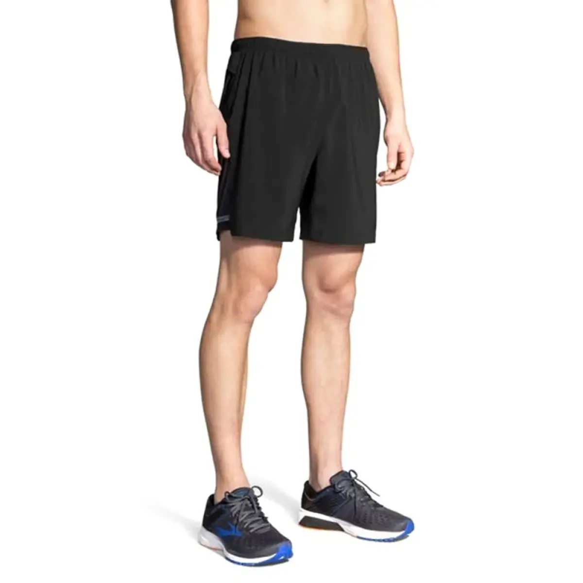 Brooks Sherpa 7in 2-IN-1 Short M Черные