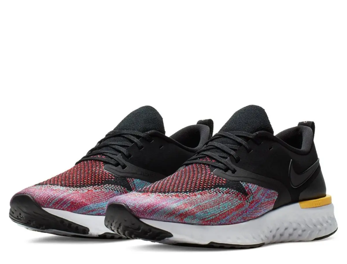 Nike Odyssey React Flyknit 2 M Multikolor-Черные