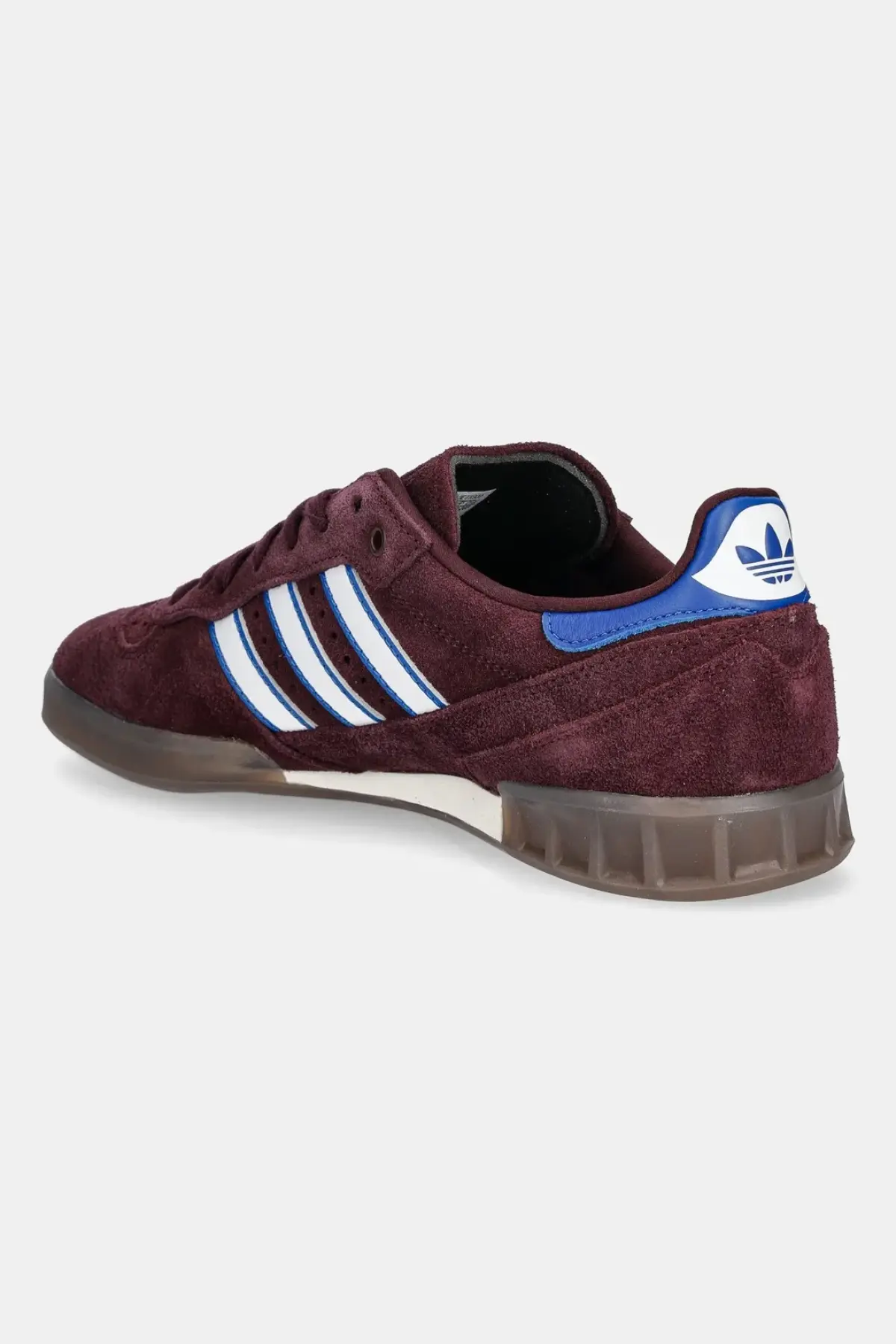 Замшевые кроссовки adidas Originals Handball Top RM цвет бордовый