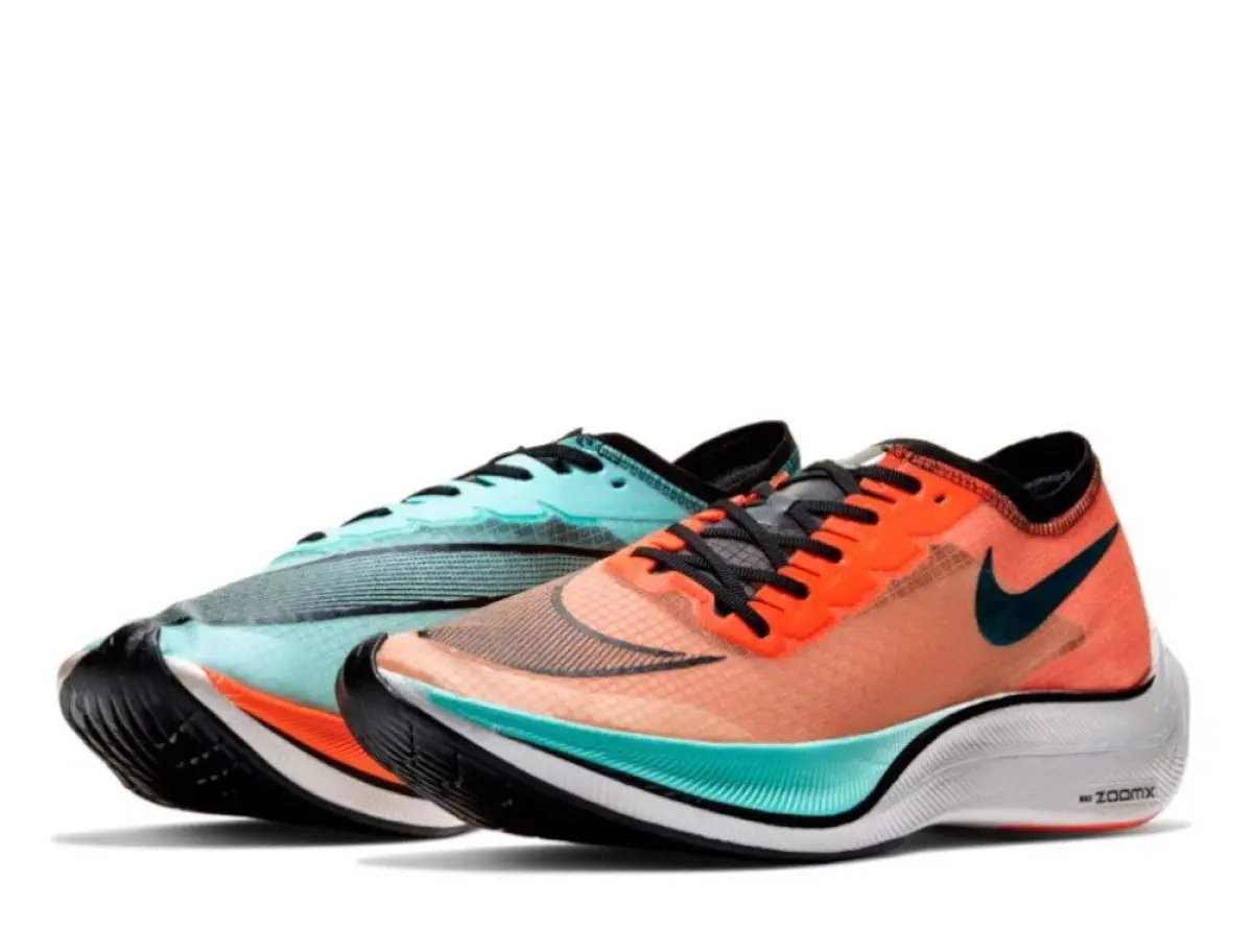 Nike Zoomx Vaporfly Next% Ekiden U Голубо-Оранжевые