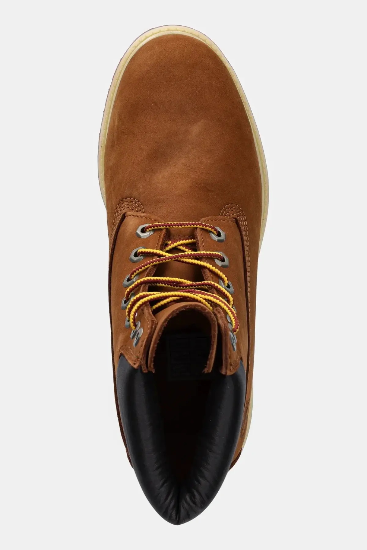 Ботинки из нубука Timberland Premium 6 цвет коричневый