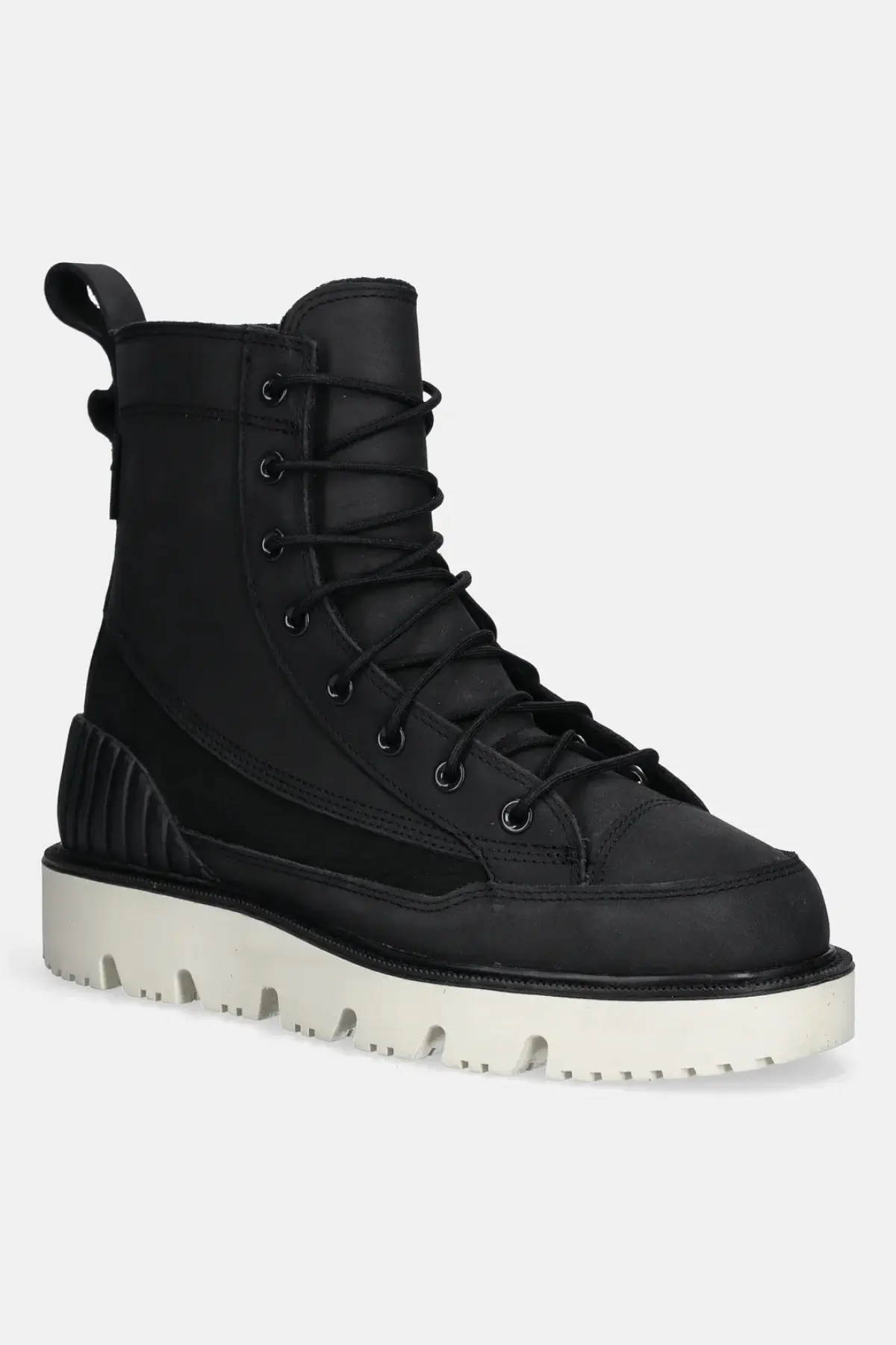 Ботинки из нубука Converse Chuck 70 Rugged цвет чёрный