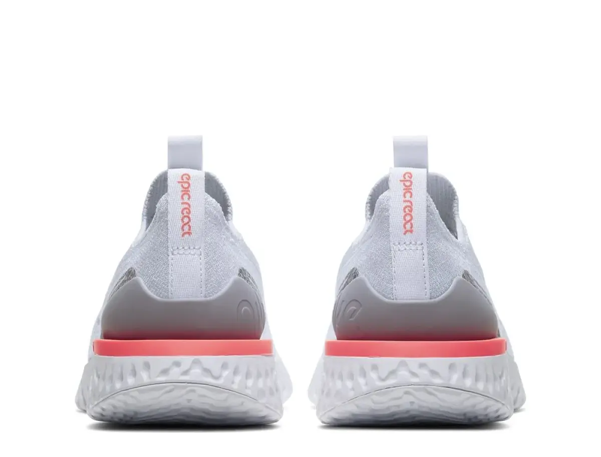 NIKE EPIC PHANTOM REACT FLYKNIT W Бело-Серые