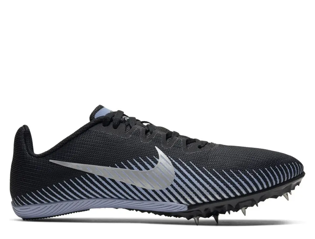 Nike Zoom Rival M 9 U Черно-Серебристые