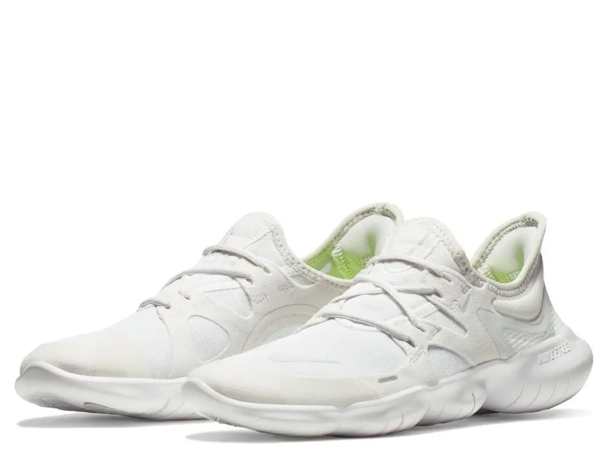 Nike Free RN 5.0 W Платиново-Белые
