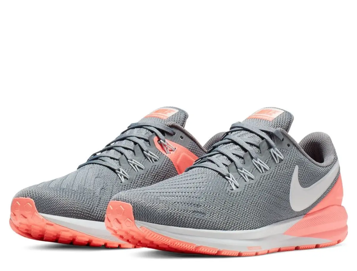 Nike Air Zoom Structure 22 W Кораллово-Темно-серые