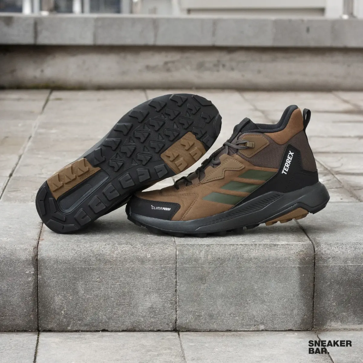 Ботинки Adidas TERREX ANYLANDER LEATHER MID CLIMAPROOF HIKING