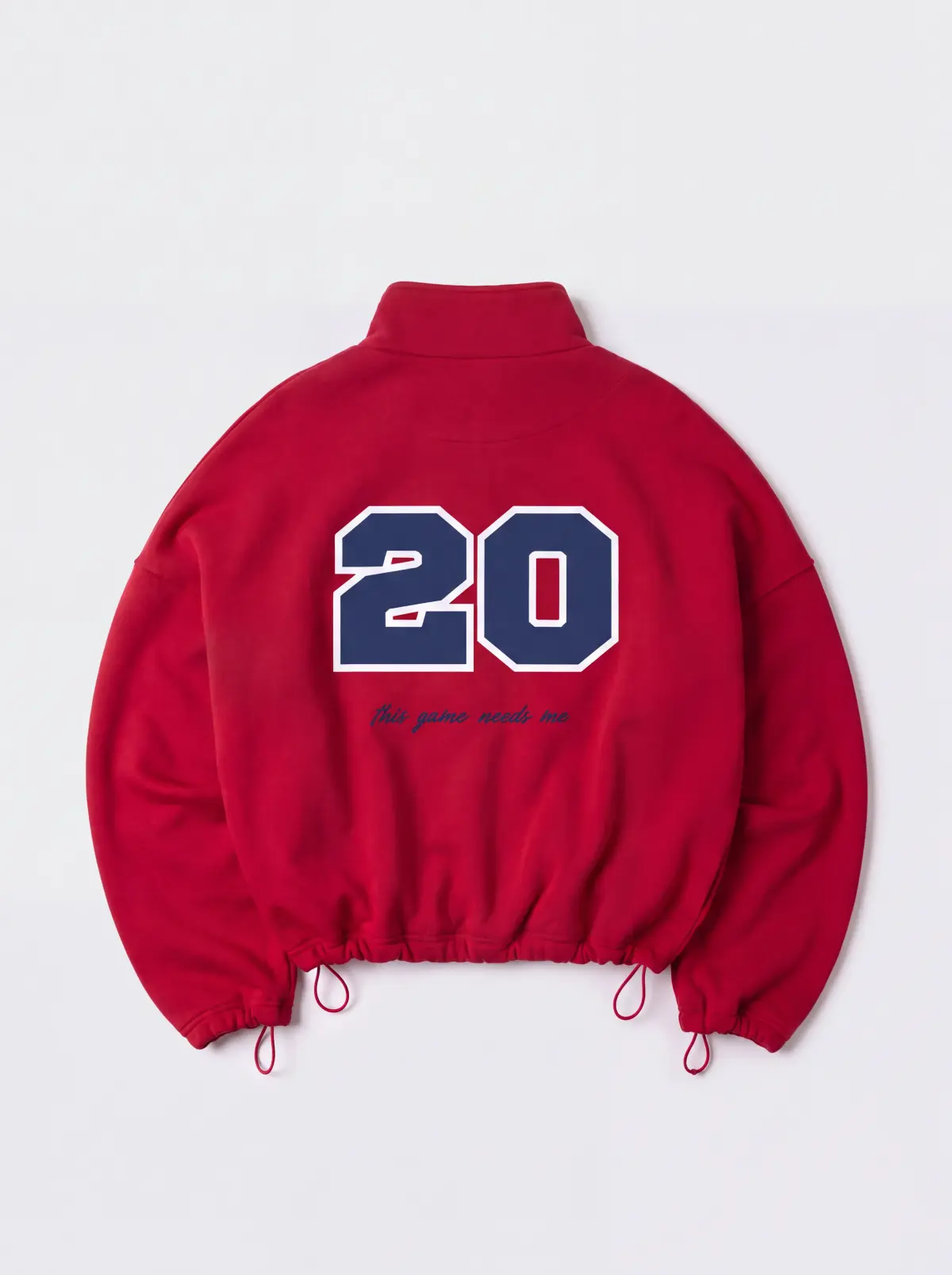 Олимпийка Tassha Yu S&C Game Needs Me Zip Olimp Red