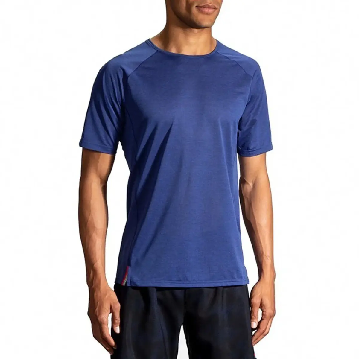 Brooks Ghost Short Sleeve M Granatowa