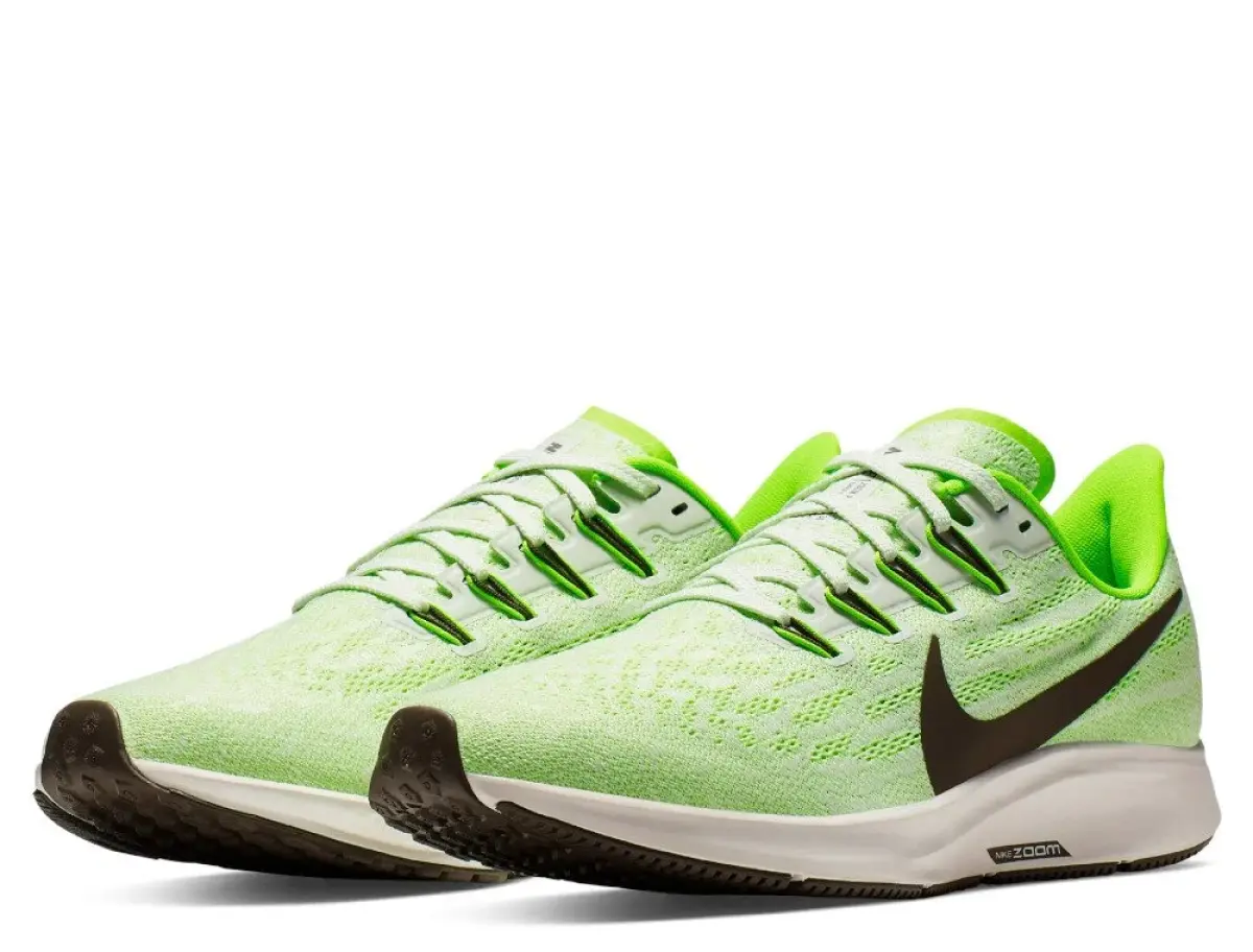 Nike Air Zoom Pegasus 36 M Бело-Зеленые