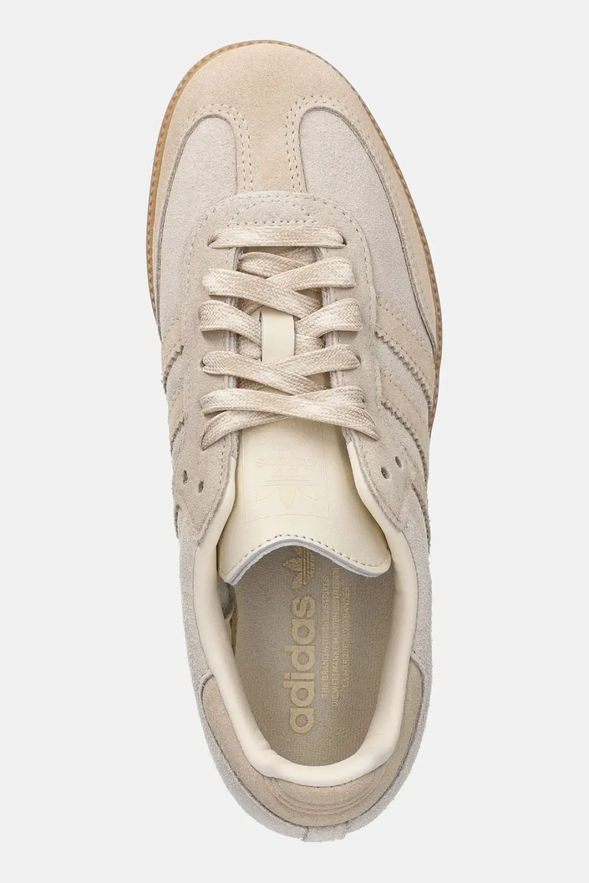 Кроссовки adidas Originals Samba OG W цвет бежевый