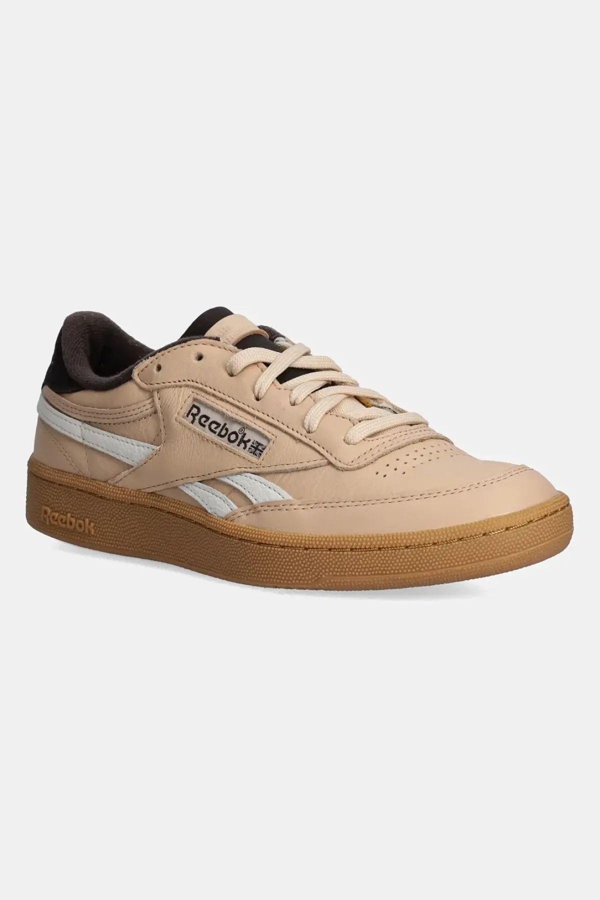 Кожаные кроссовки Reebok Club C Revenge Vintage цвет коричневый