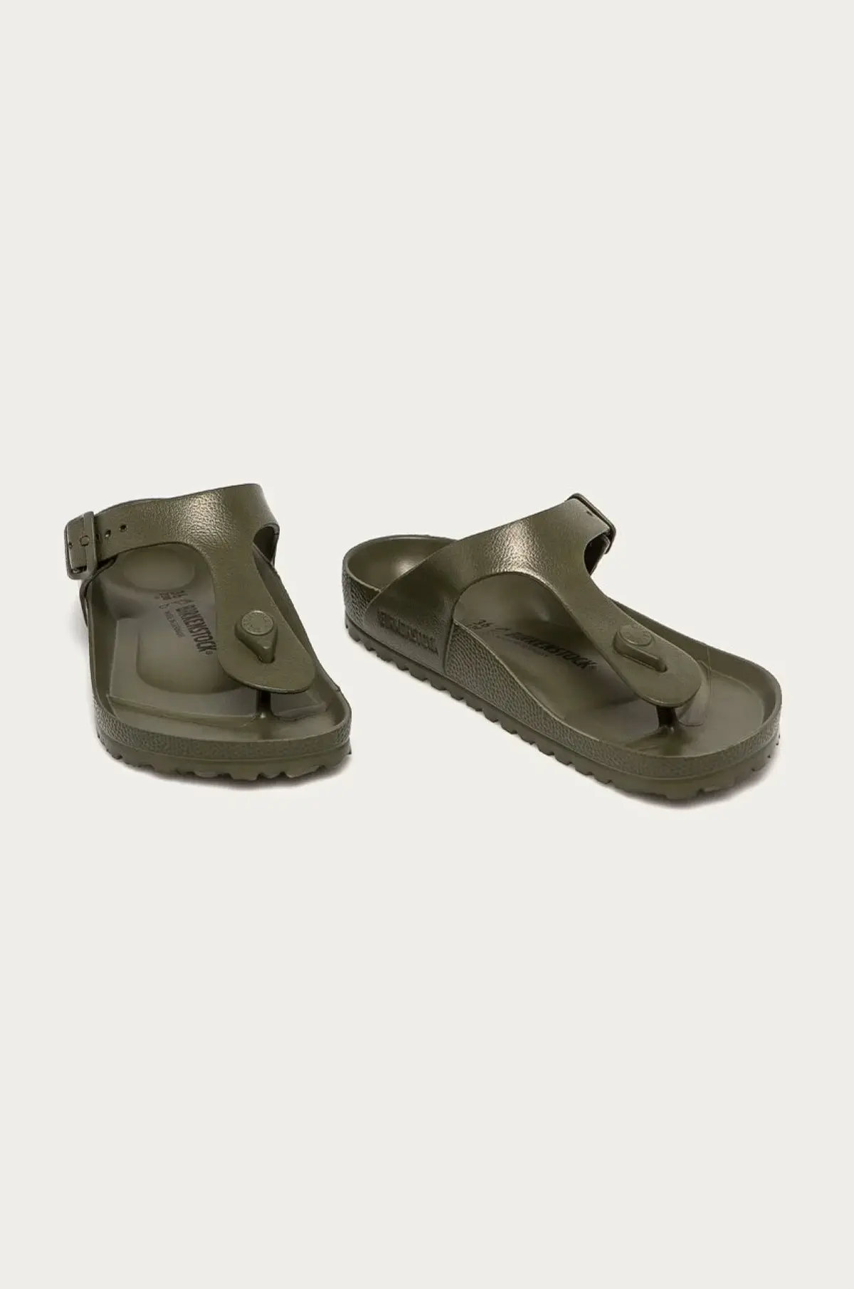 Вьетнамки Birkenstock Gizeh Eva цвет зелёный