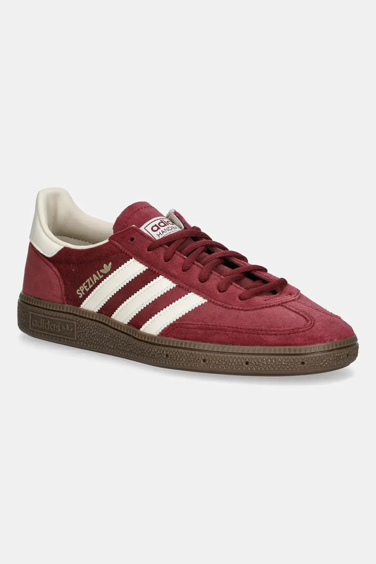 Замшевые кроссовки adidas Originals Handball Spezial цвет бордовый