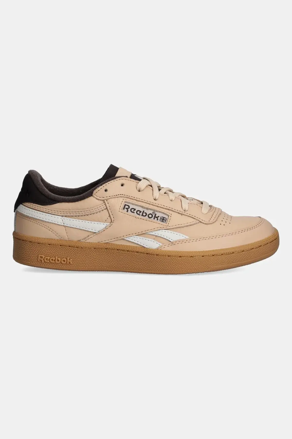 Кожаные кроссовки Reebok Club C Revenge Vintage цвет коричневый