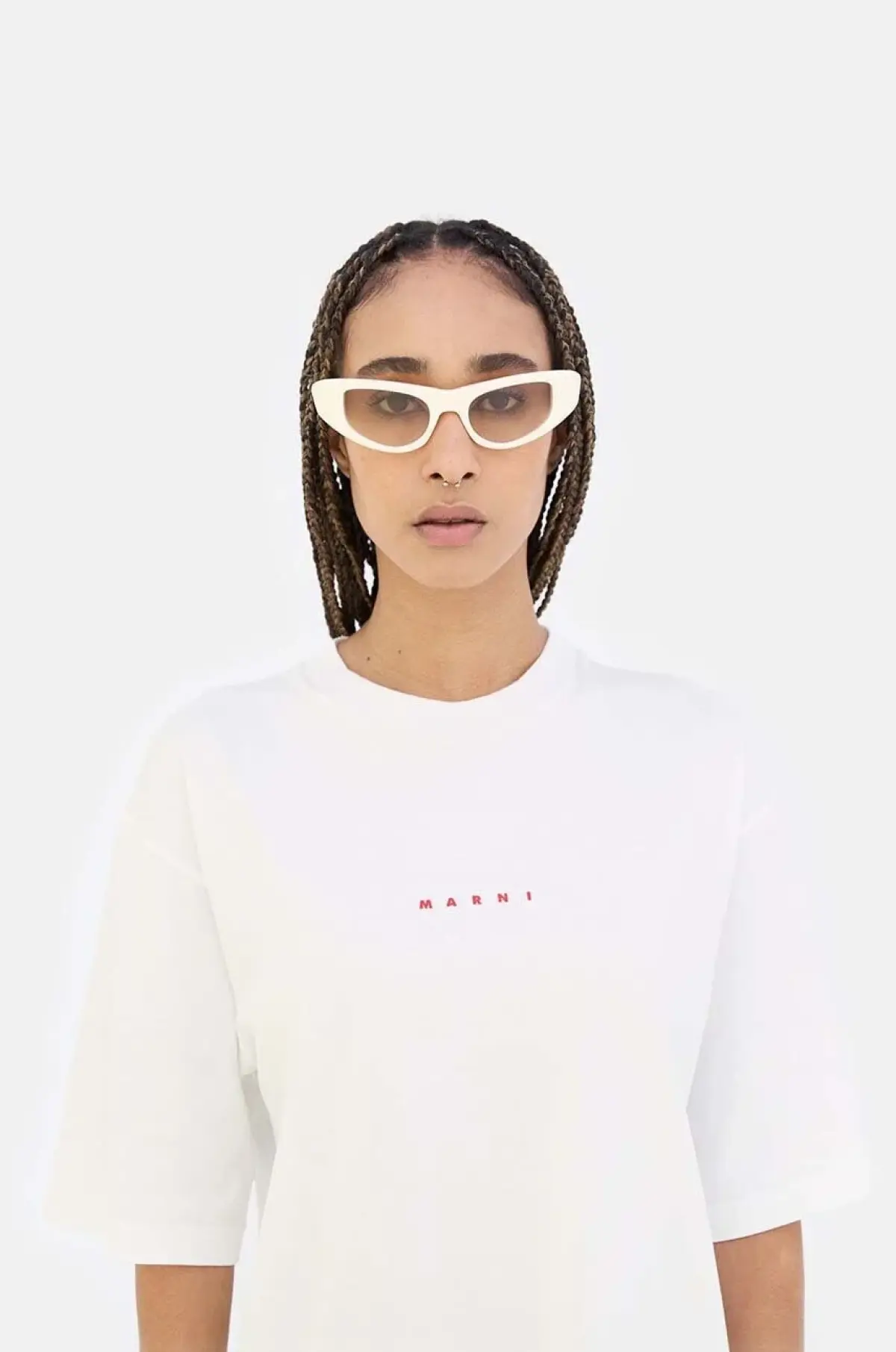 Солнцезащитные очки Marni Netherworld цвет бежевый EYMRN00065 003 8FP