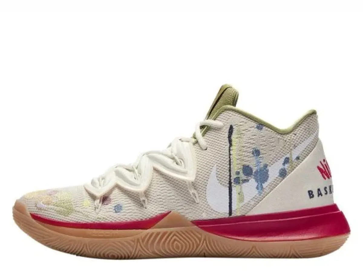 Nike x Bandulu Kyrie 5 "Embroidered Splatters"