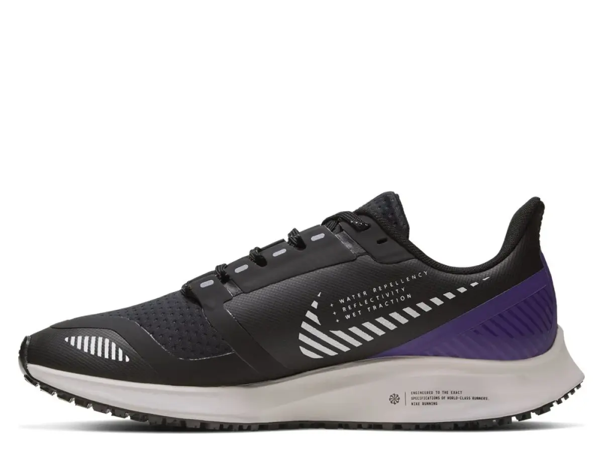 NIKE AIR ZOOM PEGASUS 36 SHIELD W Черно-Фиолетовые