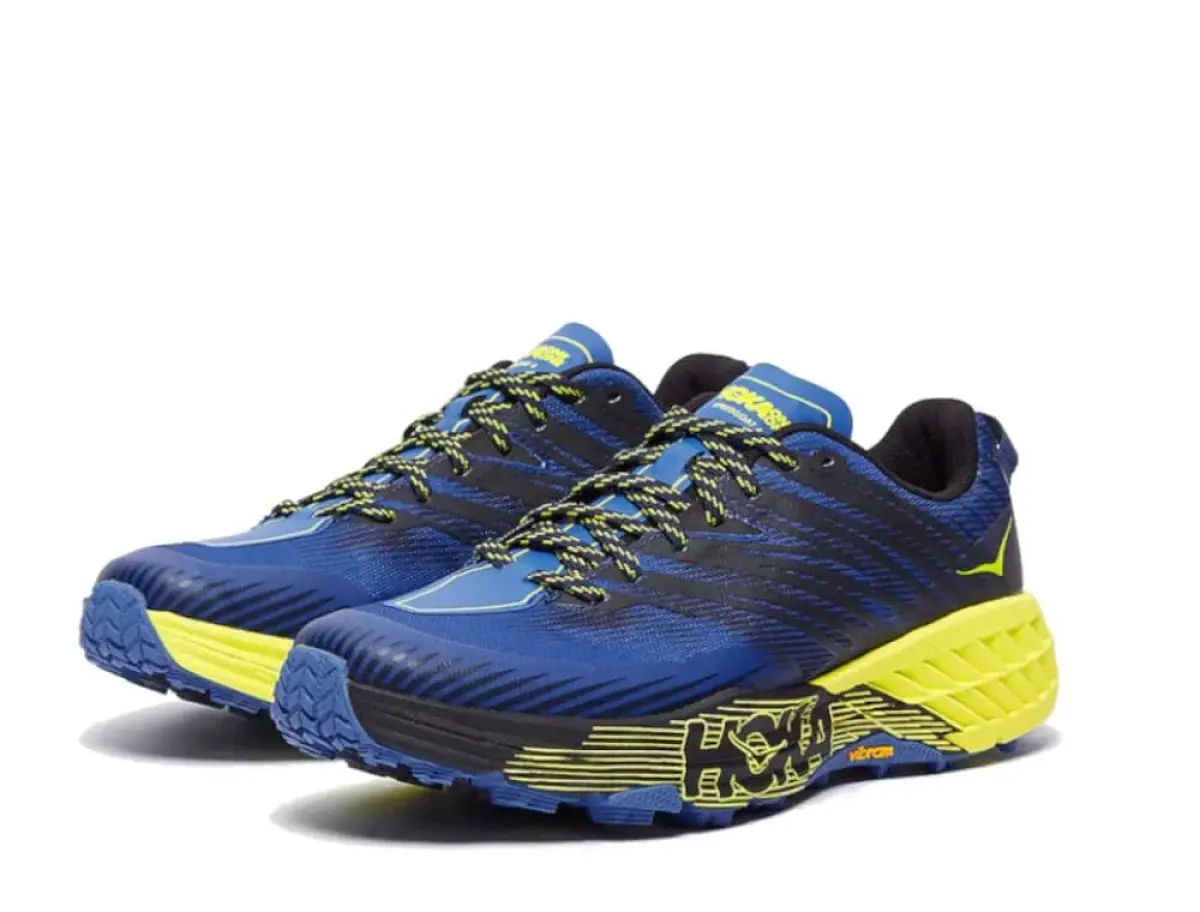 Hoka Speedgoat 4 M Navy-Желтые