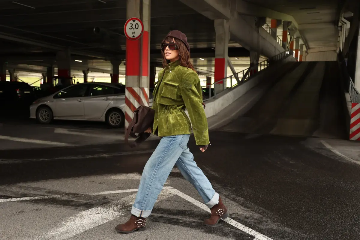 Жакет Tassha Yu Shortcut Jacket Emerald Moss