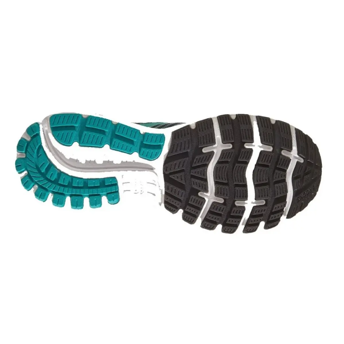 BROOKS GHOST 12 Сине-Зеленые