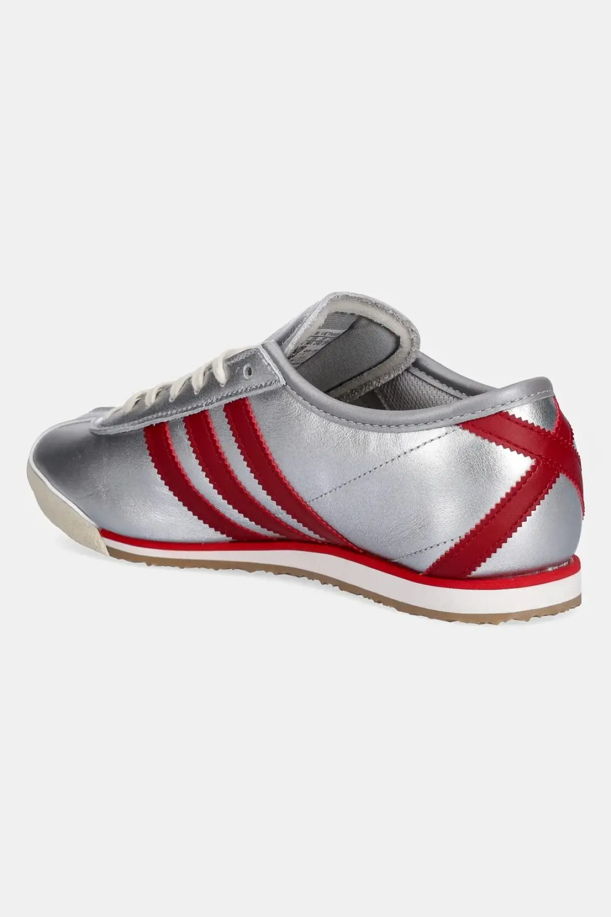 Кожаные кроссовки adidas Originals Italia 70s W цвет серебрянный