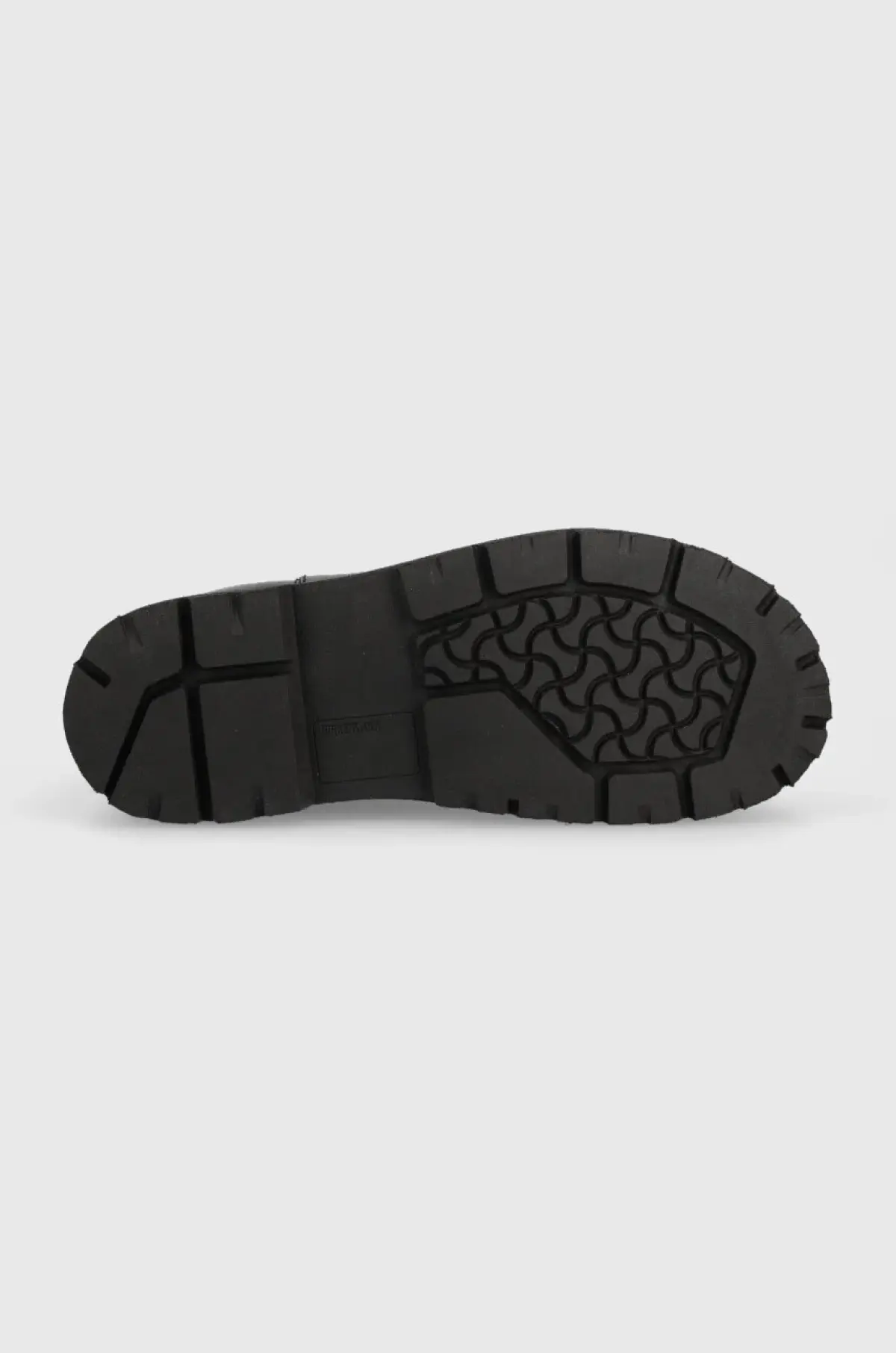 Кожаные полусапоги Birkenstock Highwood женские цвет чёрный на плоском ходу