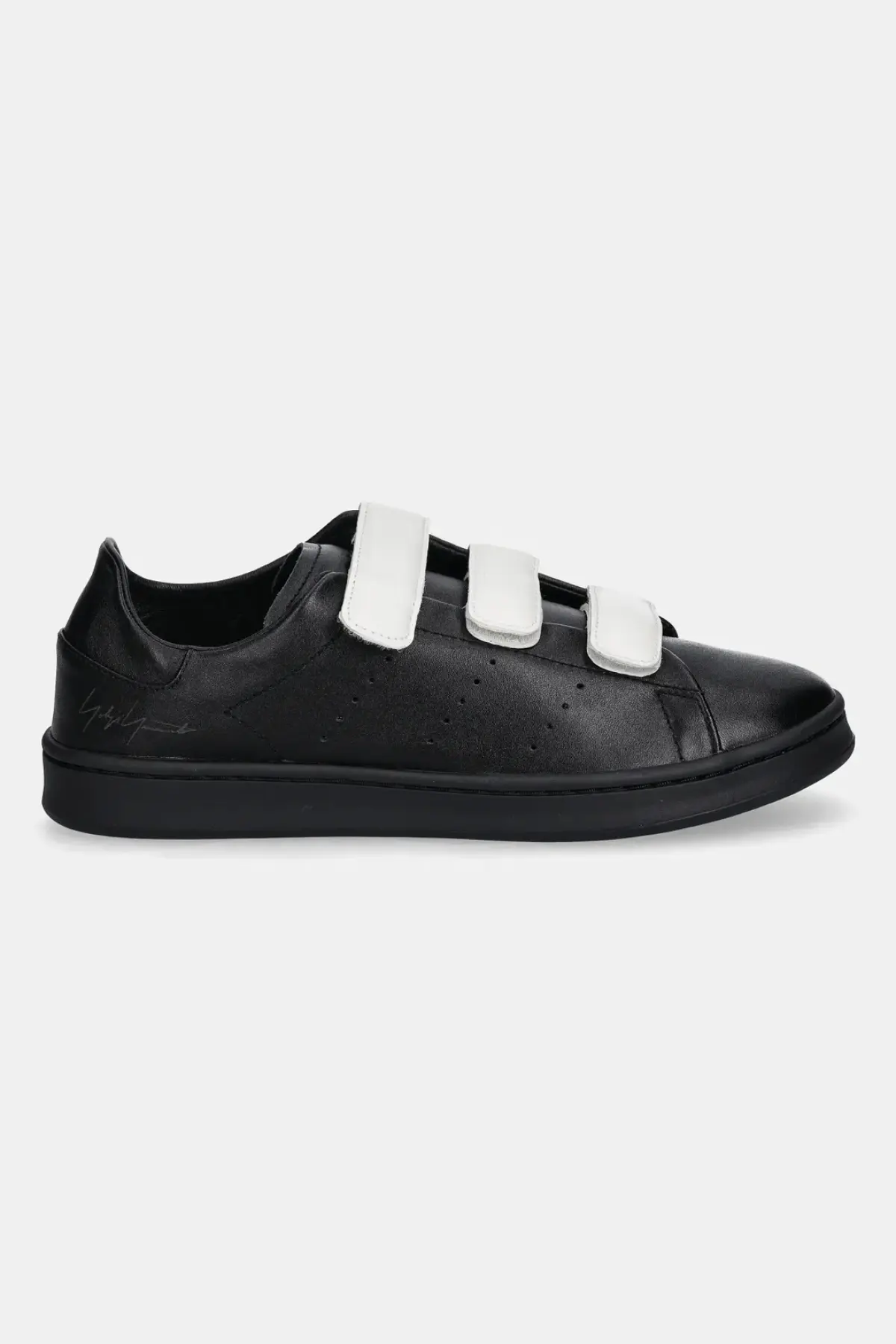Кожаные кроссовки Y-3 Stan Smith цвет чёрный