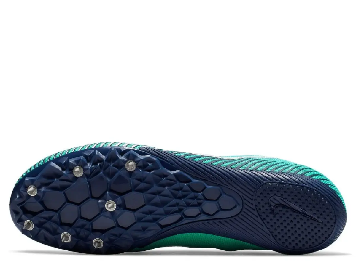 Nike Zoom Rival M 9 Track Spike W Сине-Бирюзовые