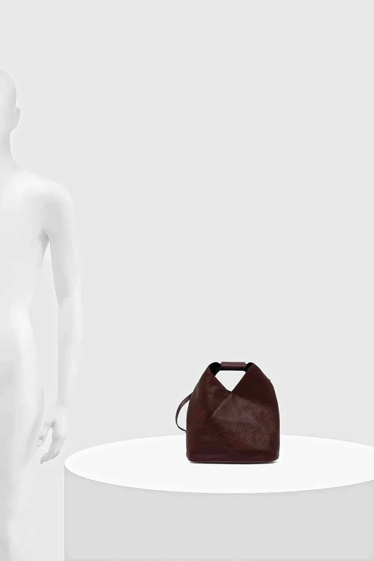 Сумочка MM6 Maison Margiela цвет бордовый SB6WD0026