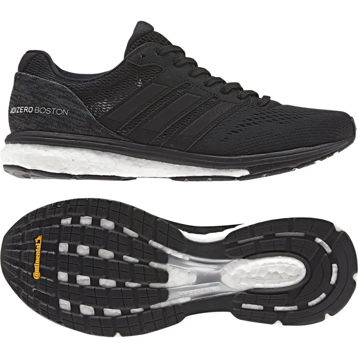 adidas Adizero Boston 7 W Графитово-Черные