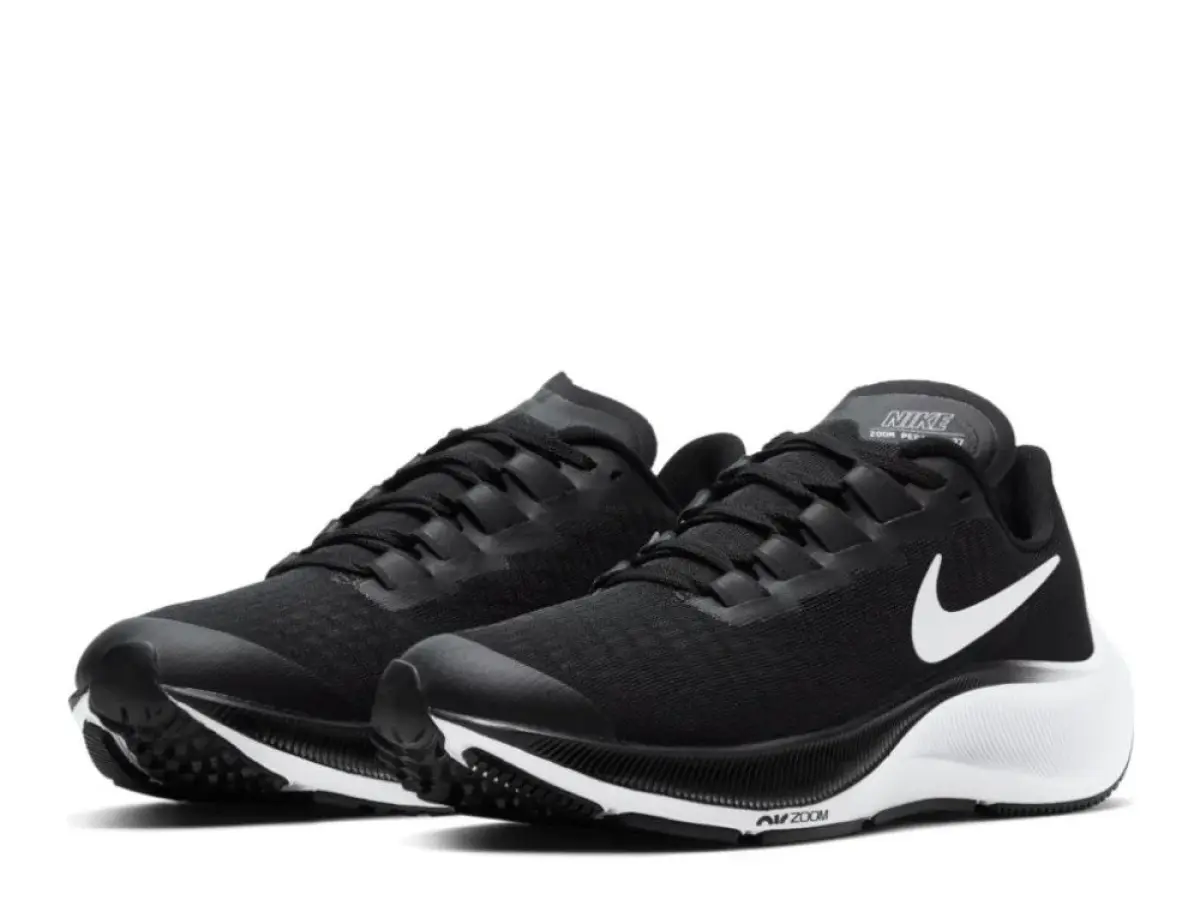 Nike Air Zoom Pegasus 37 (GS) Черно-Белые